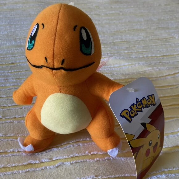 Pokemon Charmander Plush Stuff Animal 7" Toy New with Tags by Toy Factory - Picture 1 of 6